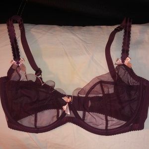 Agent Provocature Burgundy Bra 36E